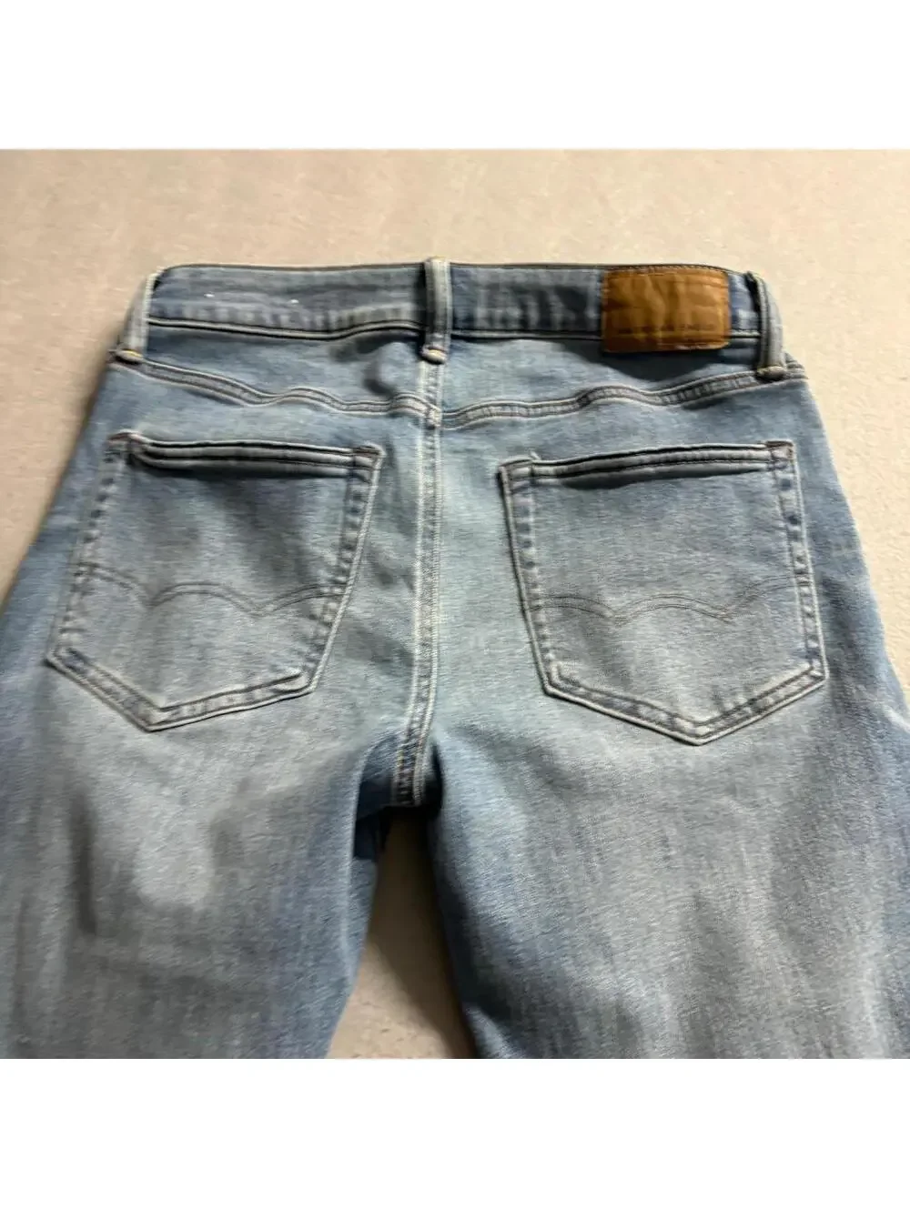 American Eagle Airflex Athletic Fit Jeans Mens 28x32 Blue Stretch Denim